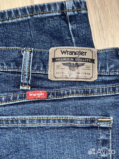 Джинсы wrangler прямые