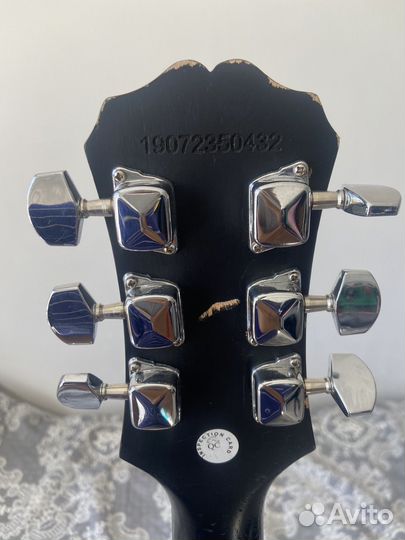 Электрогитара epiphone les paul vintage edition