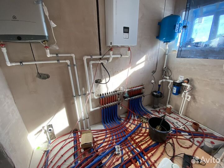 Отопление, водоснабжение, теплый пол