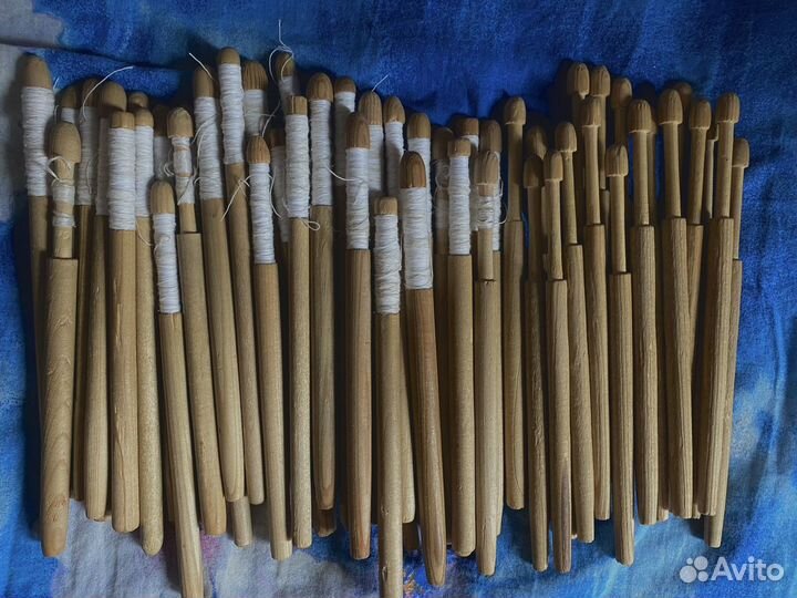 Коклюшки деревянные для кружевоплетения