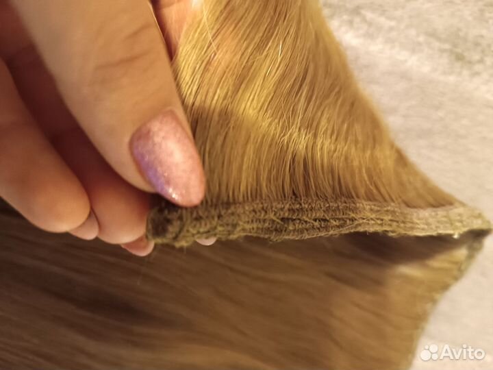 Волосы для наращивания на тресах
