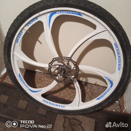 Колесо от велосипеда 25*95