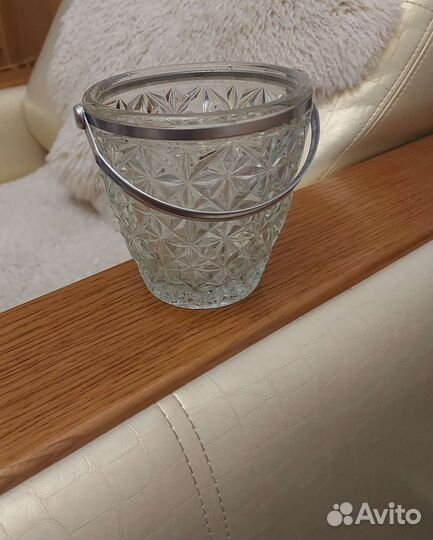 Хрустальный салатник хрусталь СССР бокалы