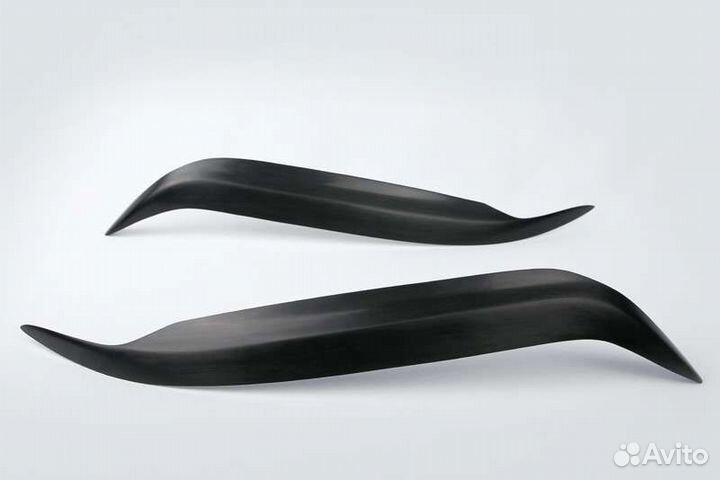 Реснички на фары Chevrolet Aveo T200 хэтчбек