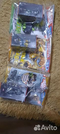 Коллекция фигурок Marvel 3D со всеми журналами