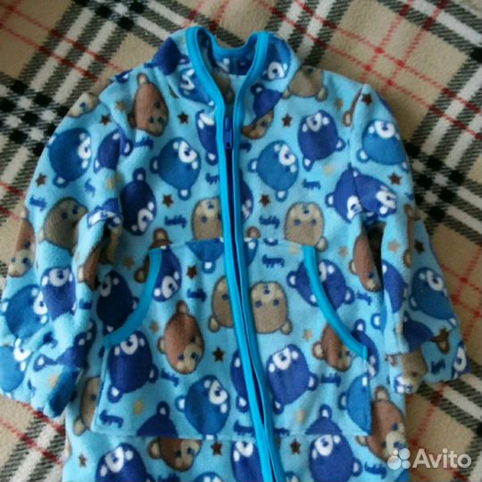 Флисовый комбинезон поддева новый