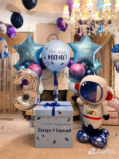 Воздушные шары с гелием