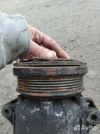 Компрессор кондиционера Шевроле Лачетти/авео