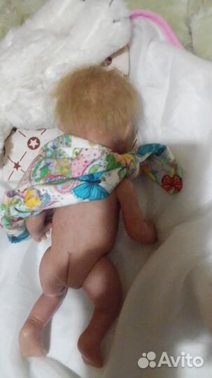 Кукла реборн мини-Ручной работы 30см