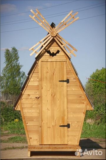 Уличный туалет с установкой SKU004