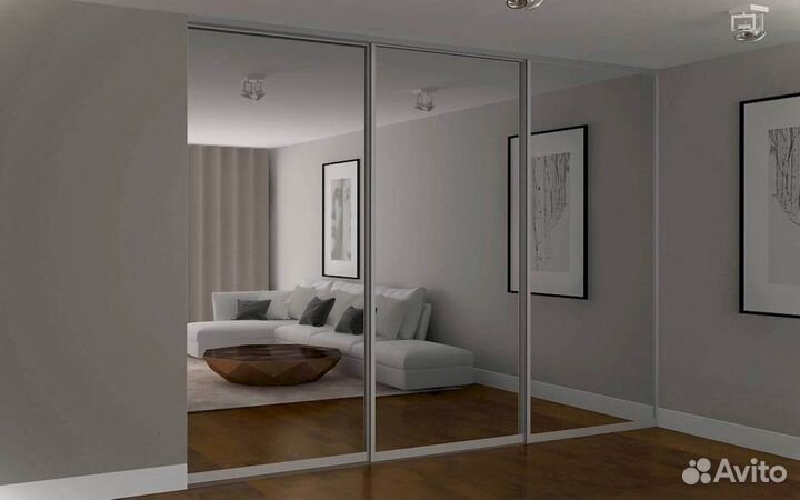 Стеклянная перегородка