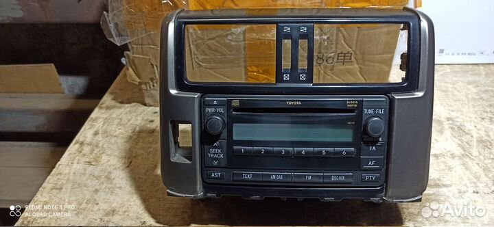 Магнитола тойота прадо 150