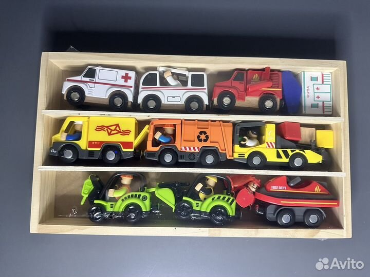 Поезда и машины для железной дороги