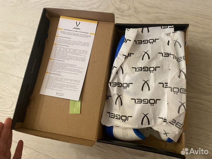 Бутсы зальные Jogel Mondo JSH102-Y, белые, 39