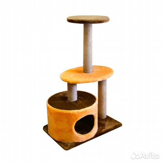 81126 комплекс Цилиндр 3 когтеточки 2 полки мех од