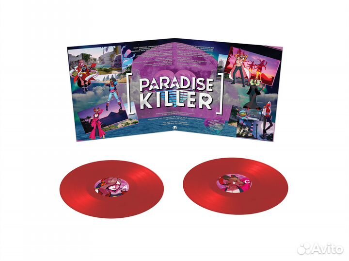 Paradise Killer OST by Epoch (2 LP RED)