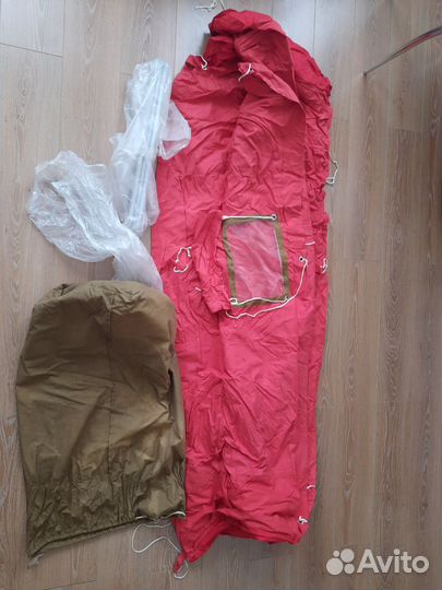 Палатка брезентовая советская