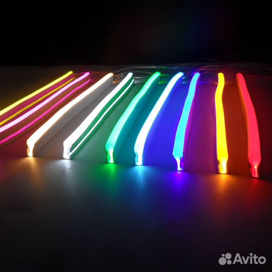 Неоновая вывеска, Гибкий LED неон