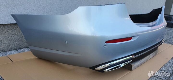 Mercedes E W213 рестайлинг бампер задний