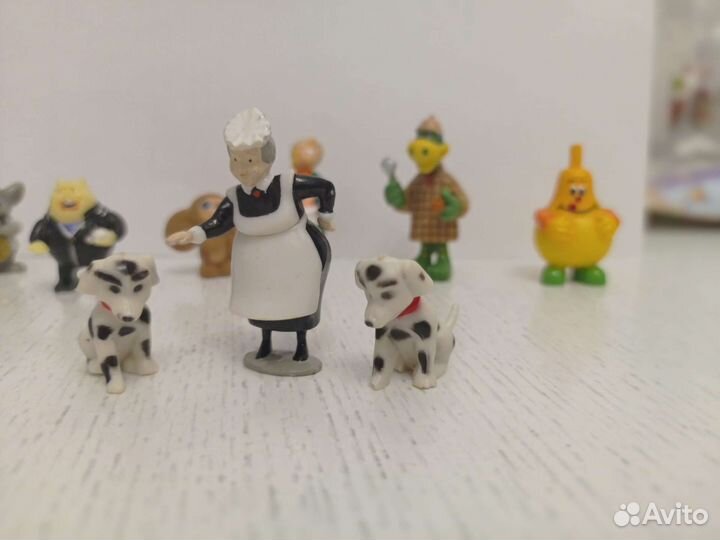 Игрушки Ландрин и Киндер Долматинцы, цена за 9шт