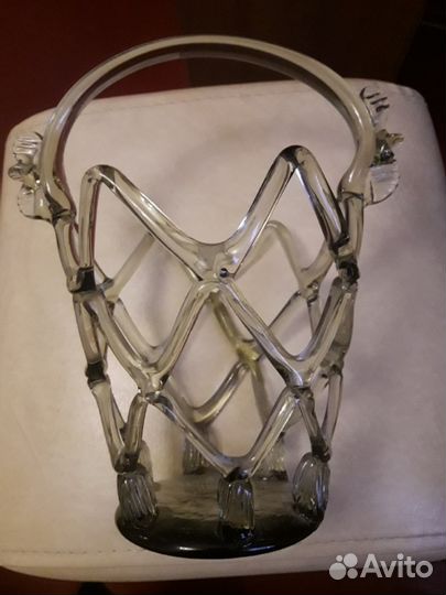 Ваза-конфетница из стекла СССР