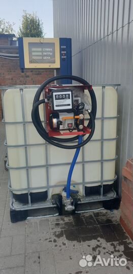 Мини АЗС еврокуб (заправочный модуль)