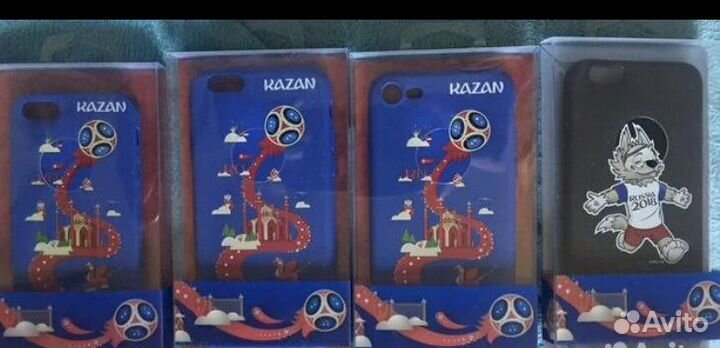 Чехлы для iPhone FIFA 2018 Kazan новые