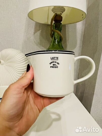 Молочник фарфор h&m home новый