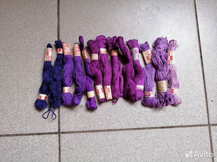 Нитки мулине СССР