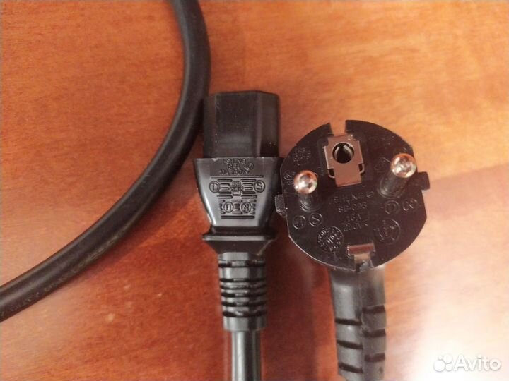 Кабель для блока питания компьютера монитора