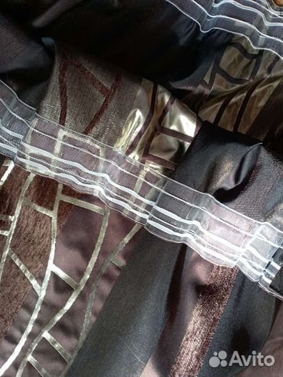 Шторы блэкаут 2 шт, готовые