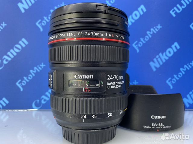 Canon 24-70mm f/4L IS USM идеал(гарантия) sn4131