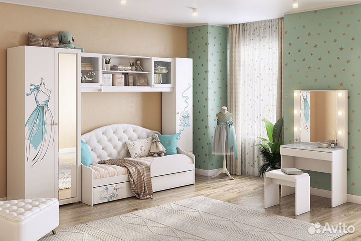 Пуф Гламур для трюмо