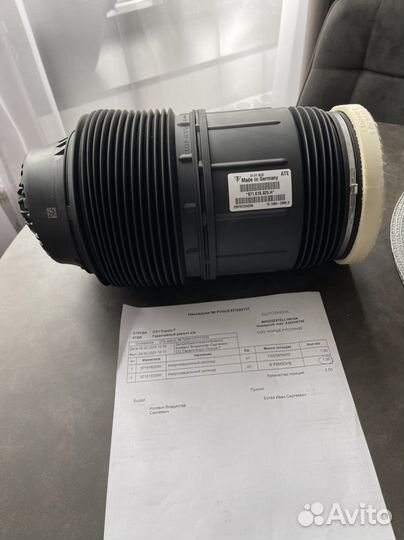 Правый задний Пневмобалон Porsche Panamera 4S