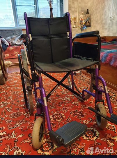 Инвалидная коляска складная бу