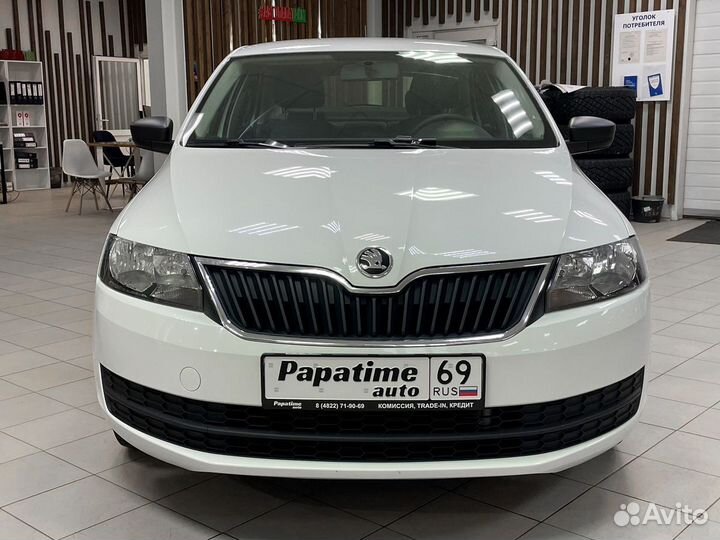 Skoda Rapid 1.6 МТ, 2015, 62 383 км