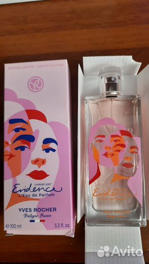 Духи Ив Роше как явностьновые оригин.100мл франция