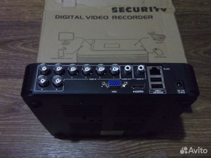 Видеонаблюдение (гибридный видеорегистратор)
