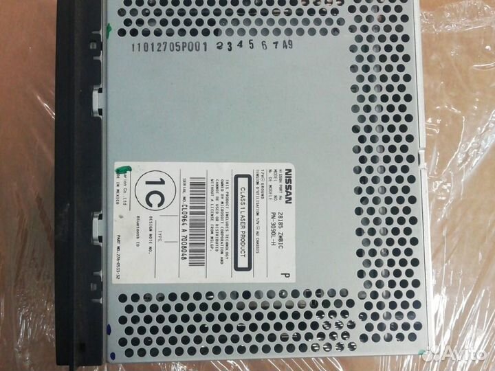 Магнитола ниссан тиида