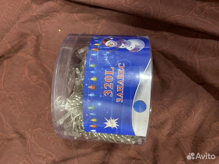 Гирлянда штора