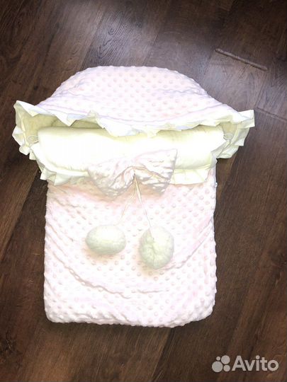 Конверт на выписку для девочки зима