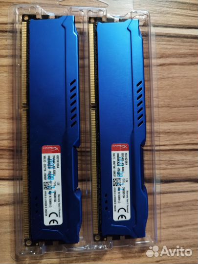 Оперативная память ddr3 8 gb 1866мгц hyperX