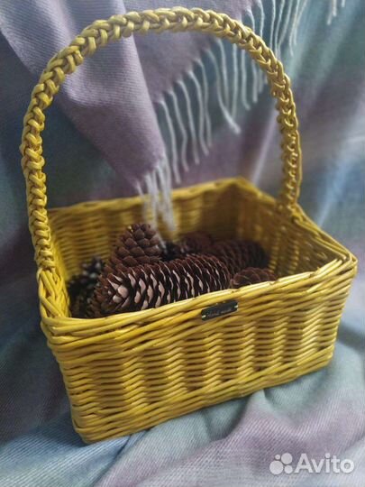 Плетение из бумажной лозы