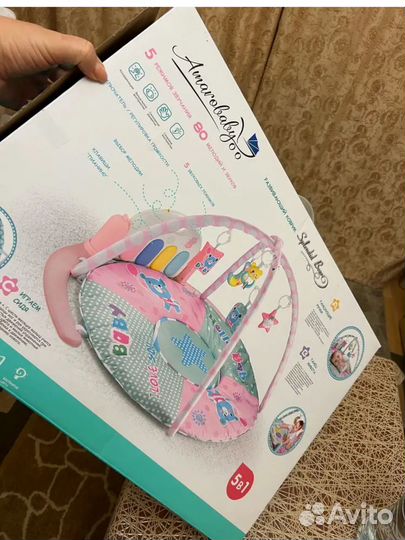 Развивающий коврик с пианино