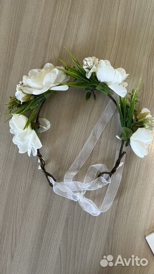 Ободок венок на голову + 2 лианы