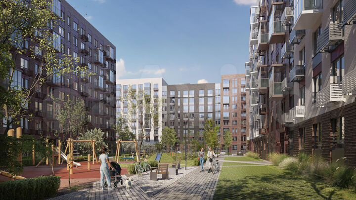 2-к. квартира, 45,1 м², 4/12 эт.