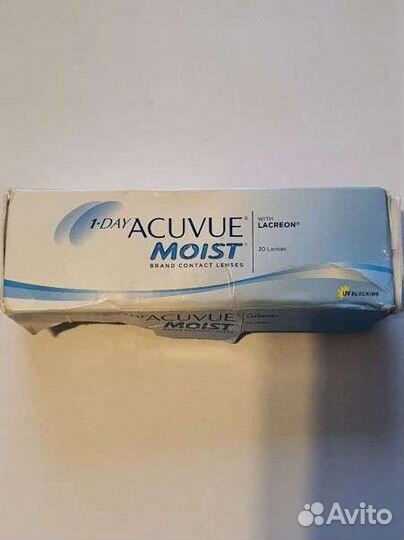 Линзы 1 day acuvue moist
