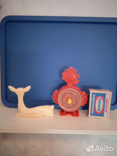 Олень, будильник игрушки СССР