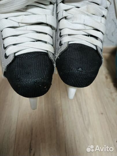 Коньки хоккейные black aqua