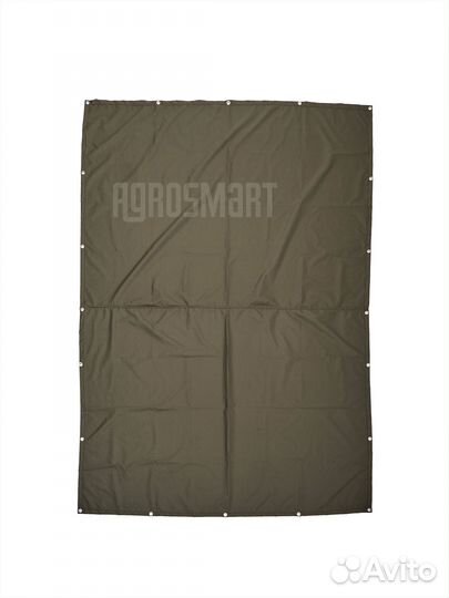 Тент полог хаки защитный от дождя и солнца